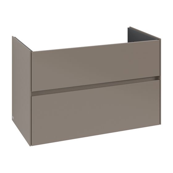 Villeroy & Boch Waschtischunterschrank Collaro C14500 472x6095x961mm Truffle Grey