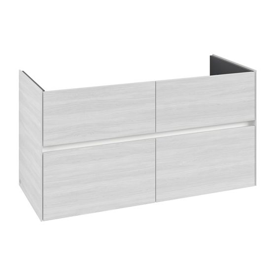 Villeroy & Boch Waschtischunterschrank Collaro C146B0 472x6095x1161mm mit Beleuchtung White Wood