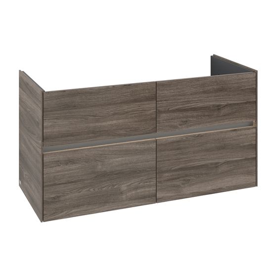 Villeroy & Boch Waschtischunterschrank Collaro C146B0 472x6095x1161mm mit Beleuchtung Stone Oak