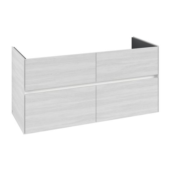 Villeroy & Boch Waschtischunterschrank Collaro C147B0 472x6095x1261mm mit Beleuchtung White Wood