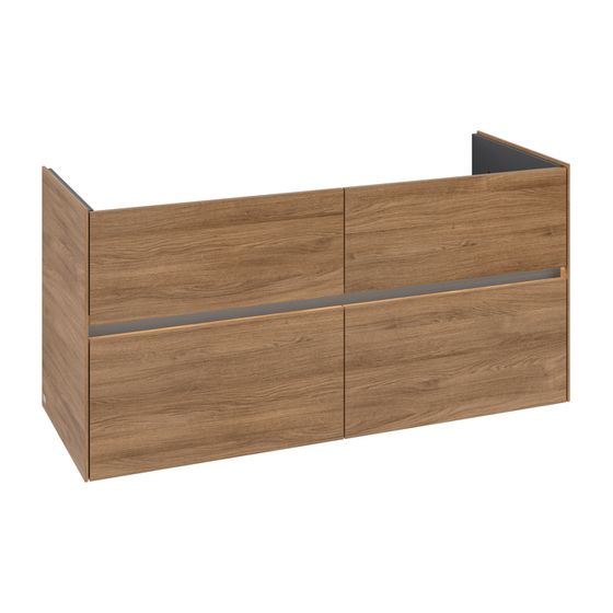 Villeroy & Boch Waschtischunterschrank Collaro C147B0 472x6095x1261mm mit Beleuchtung Kansas Oak