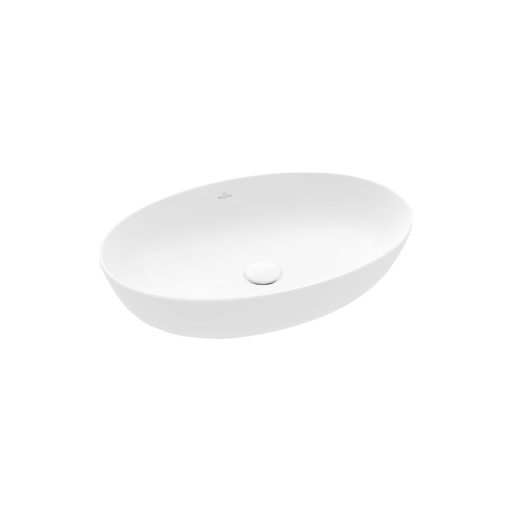 Villeroy & Boch Aufsatzwaschbecken Artis 610x410mm Oval ohne Überlauf Stone White Ce... VILLEROY-419861RW 4051202840822 (Abb. 2)