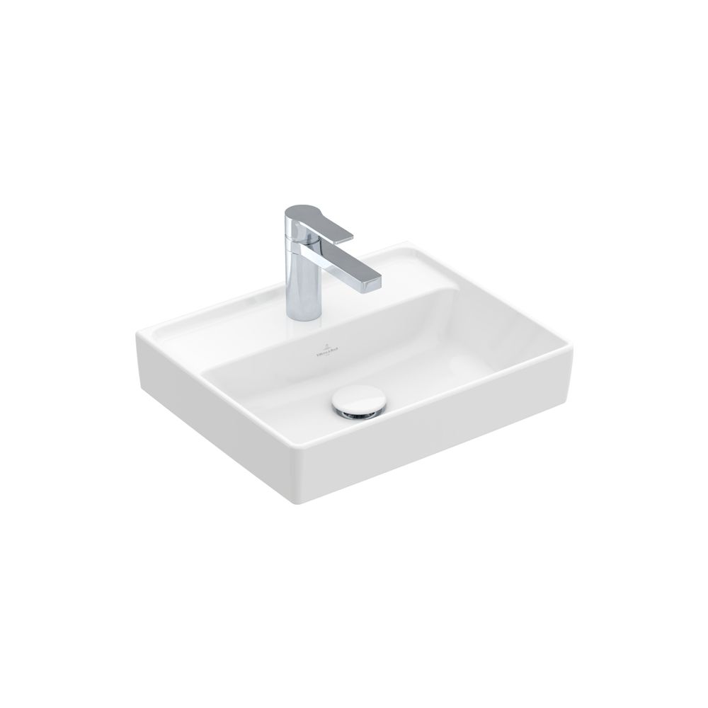 Villeroy & Boch Handwaschbecken Collaro 450x370mm Rechteck 1 Hahnloch ohne Überlauf ... VILLEROY-43344601 4051202917999 (Abb. 2)