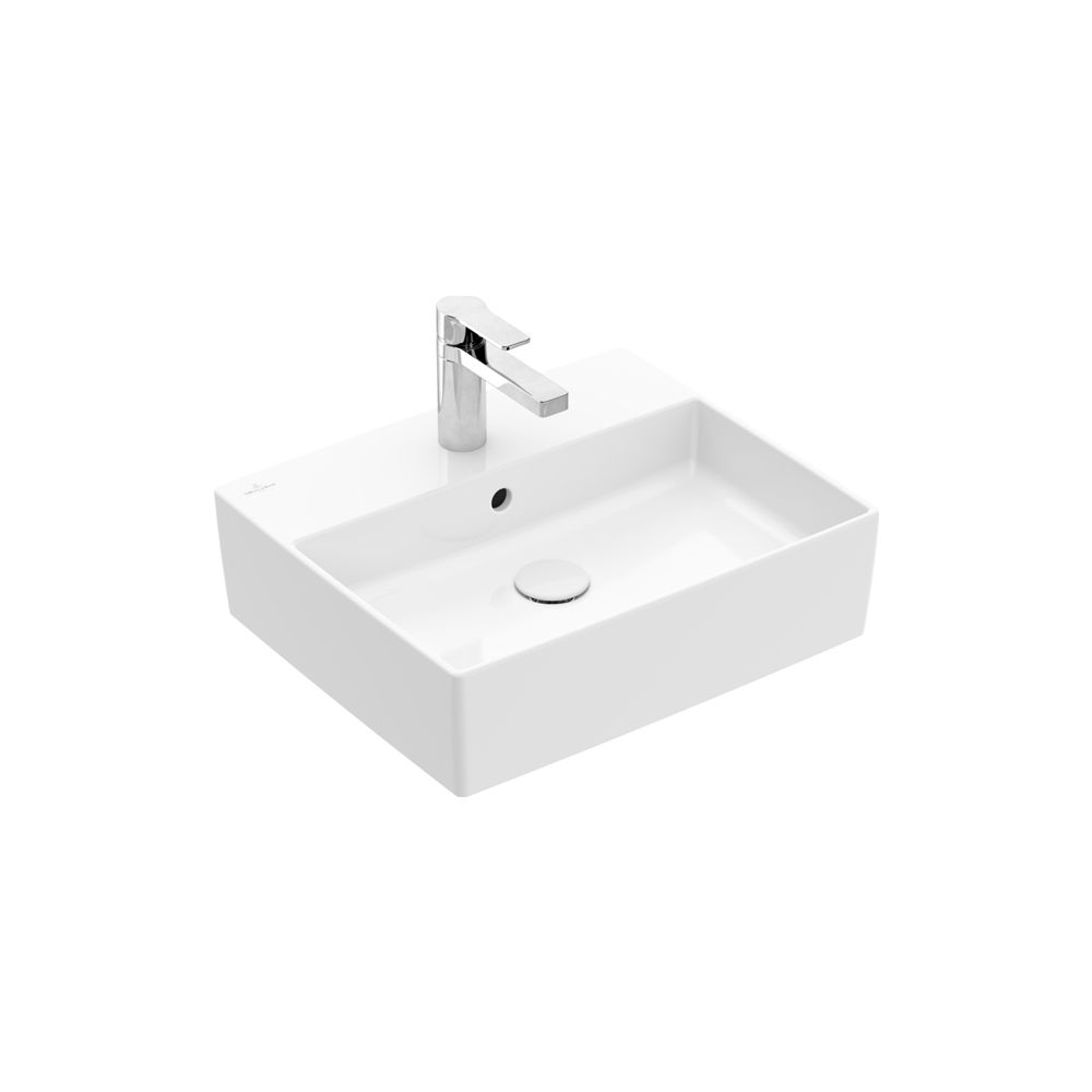 Villeroy & Boch Aufsatzwaschbecken Memento 2.0 498x420mm Rechteck 1 Hahnloch mit Übe... VILLEROY-4A075001 4051202567125 (Abb. 2)