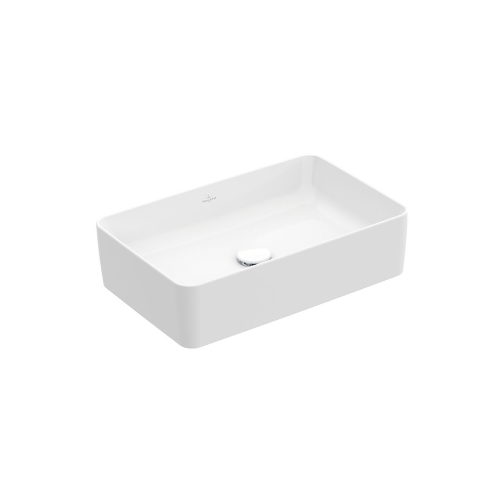 Villeroy & Boch Aufsatzwaschbecken Collaro 560x360mm Rechteck ohne Überlauf Weiß Alp... VILLEROY-4A205601 4051202728649 (Abb. 2)