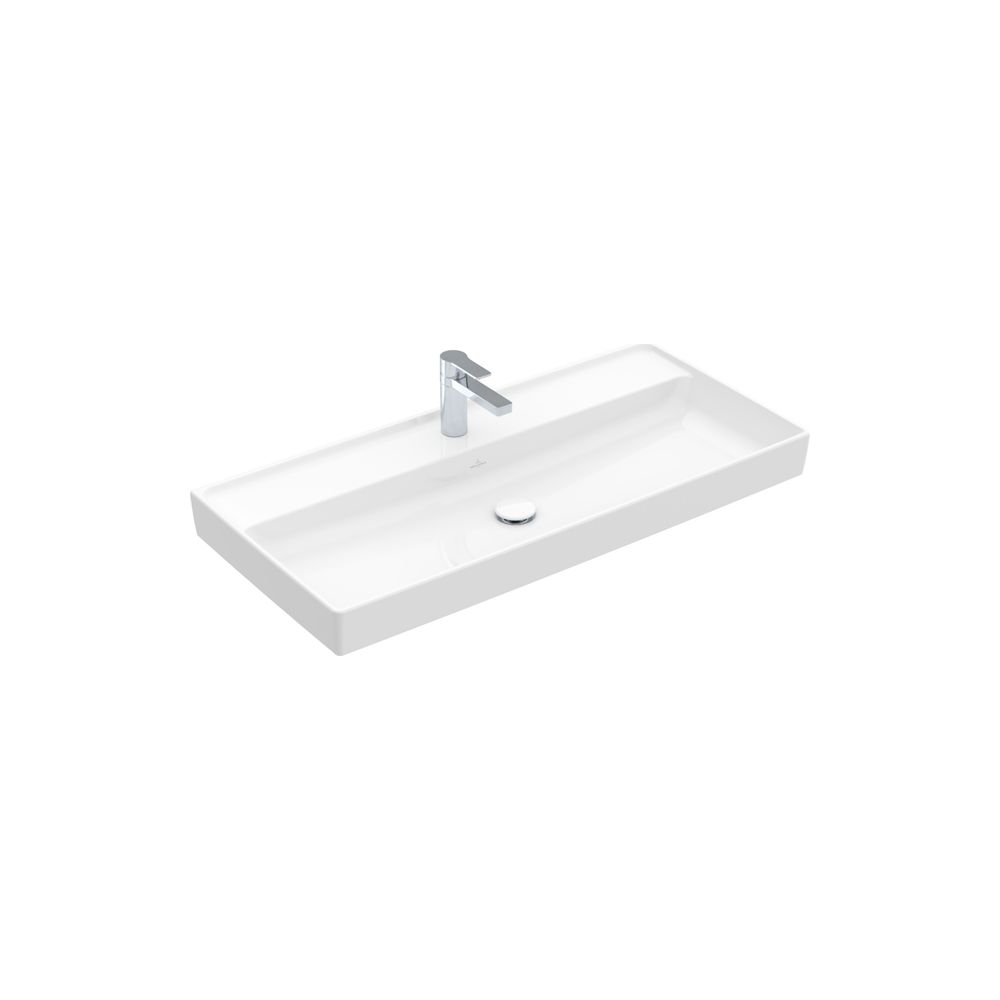 Villeroy & Boch Schrankwaschtisch Collaro 1000x470mm rechteckig 1 Hahnloch ohne Über... VILLEROY-4A33A2R1 4051202850128 (Abb. 2)