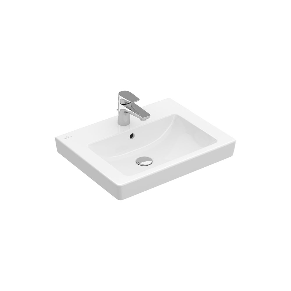 Villeroy & Boch Waschbecken Subway 2.0 711355 550x440mm Rechteck 1 Hahnloch mit Über... VILLEROY-71135501 4047289984221 (Abb. 3)