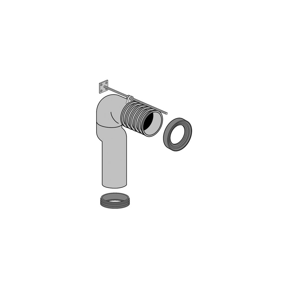 Villeroy & Boch Vario-Abflussbogen 871100... VILLEROY-87110000 4051202542948 (Abb. 1)
