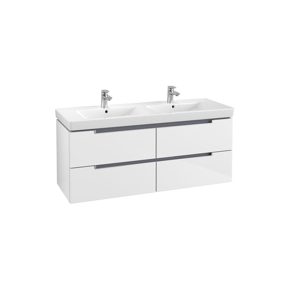 Villeroy & Boch Waschtischunterschrank Subway 2.0 A6990 1287x520x449mm 4 Auszüge, Wa... VILLEROY-A69900DH 4047289978251 (Abb. 2)