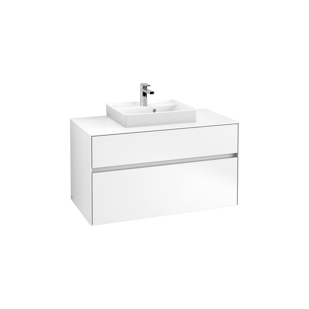 Villeroy & Boch Waschtischunterschrank Collaro C016 1000x548x500mm 2 Auszüge, Wascht... VILLEROY-C01600MS 4051202989026 (Abb. 2)