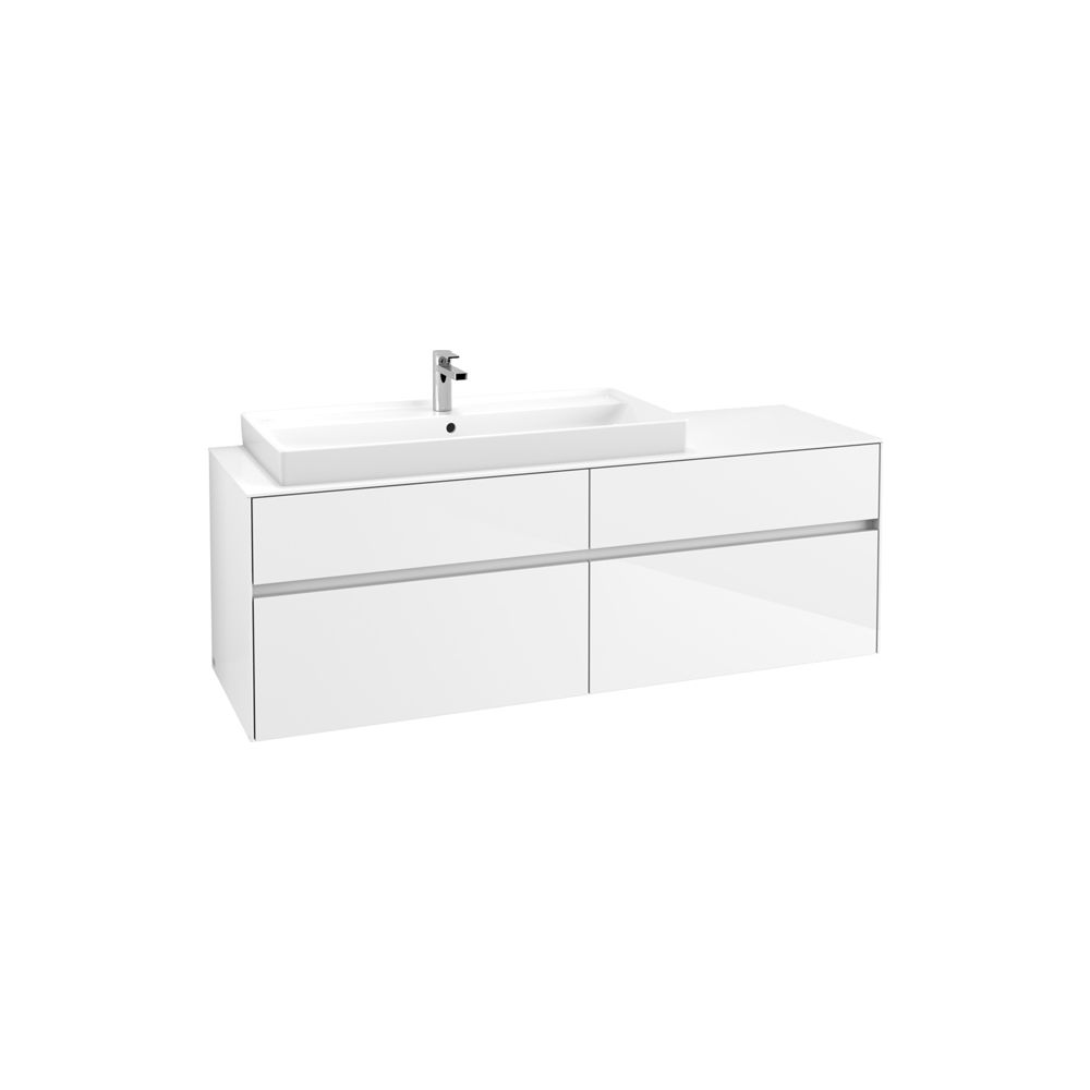 Villeroy & Boch Waschtischunterschrank Collaro C029 1600x548x500mm 4 Auszüge, Waschb... VILLEROY-C02900DH 4051202991586 (Abb. 2)