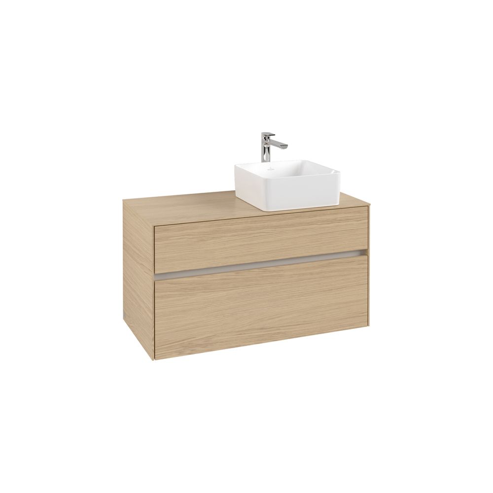 Villeroy & Boch Waschtischunterschrank Collaro C040 1000x548x500mm 2 Auszüge, Waschb... VILLEROY-C04000VJ 4062373728901 (Abb. 2)