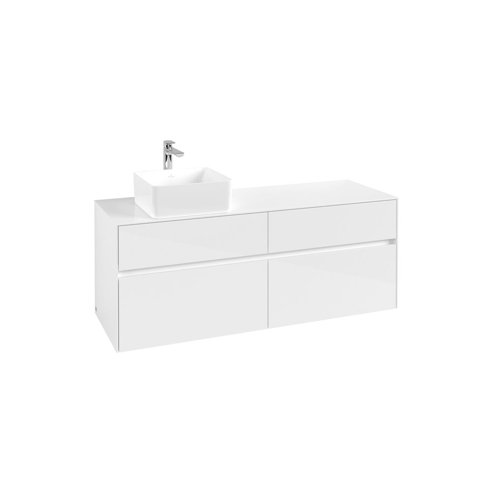 Villeroy & Boch Waschtischunterschrank Collaro C046 1400x548x500mm 4 Auszüge, Waschb... VILLEROY-C04600DH 4062373729540 (Abb. 2)