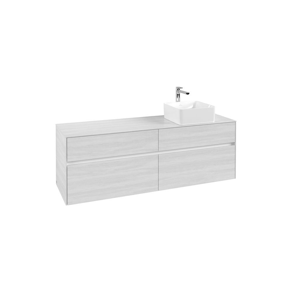 Villeroy & Boch Waschtischunterschrank Collaro C051 1600x548x500mm 4 Auszüge, Waschb... VILLEROY-C05100E8 4062373730058 (Abb. 2)