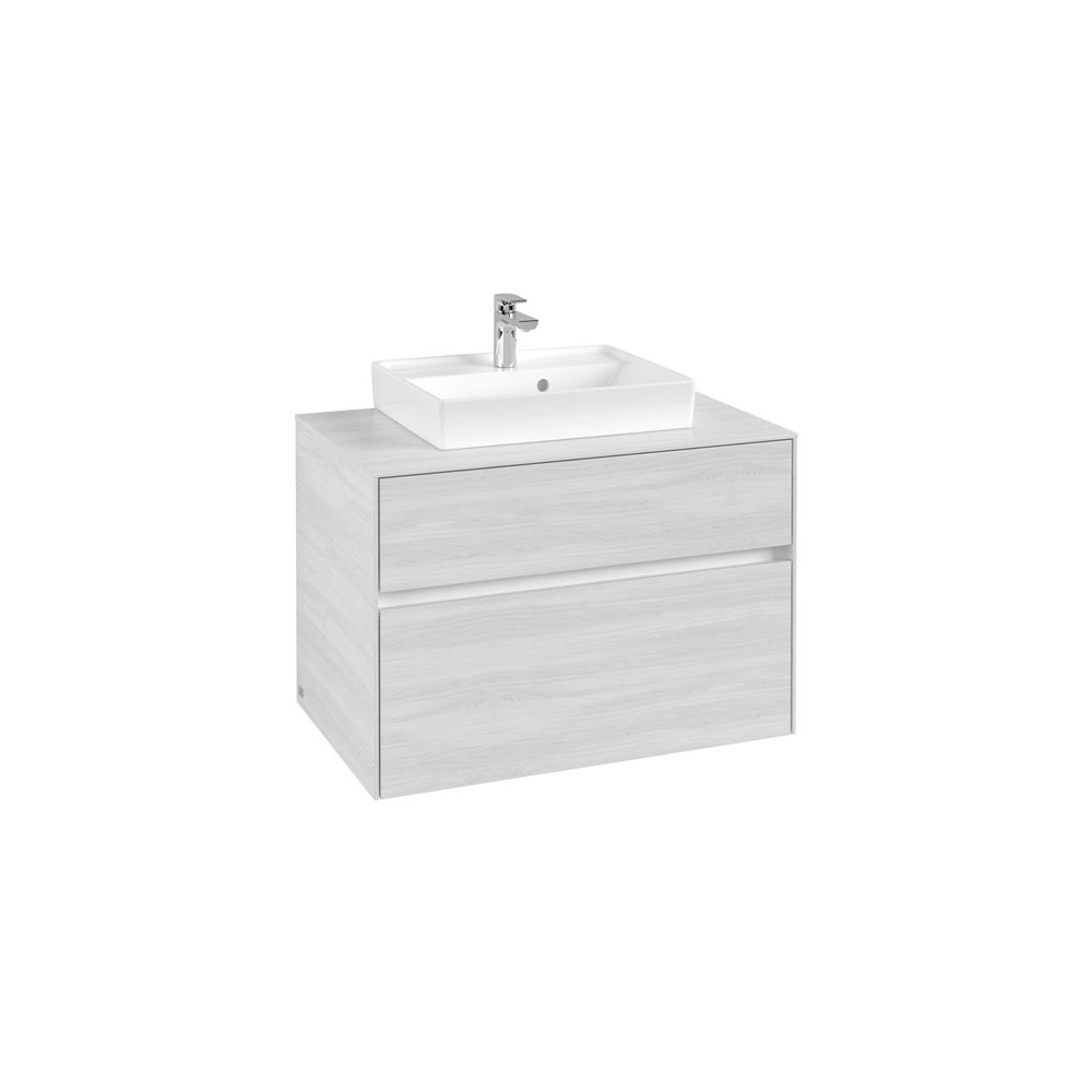 Villeroy & Boch Waschtischunterschrank Collaro C06900 800x548x500mm 2 Auszüge, Wasch... VILLEROY-C06900E8 4065467189602 (Abb. 2)