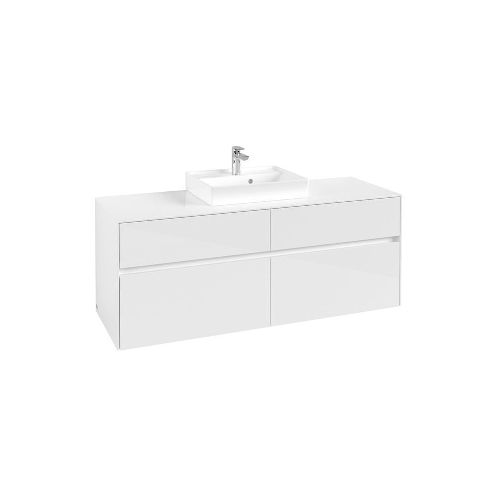 Villeroy & Boch Waschtischunterschrank Collaro 1400x548x500mm 4 Auszüge, Waschbecken... VILLEROY-C07300DH 4065467190035 (Abb. 2)