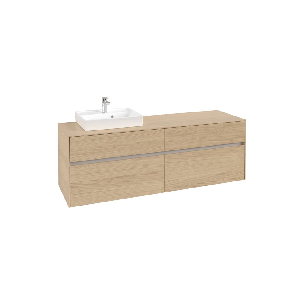 Villeroy & Boch Waschtischunterschrank Collaro 1600x548x500mm 4 Auszüge, Waschbecken... VILLEROY-C07800VJ 4065467190677 (Abb. 2)