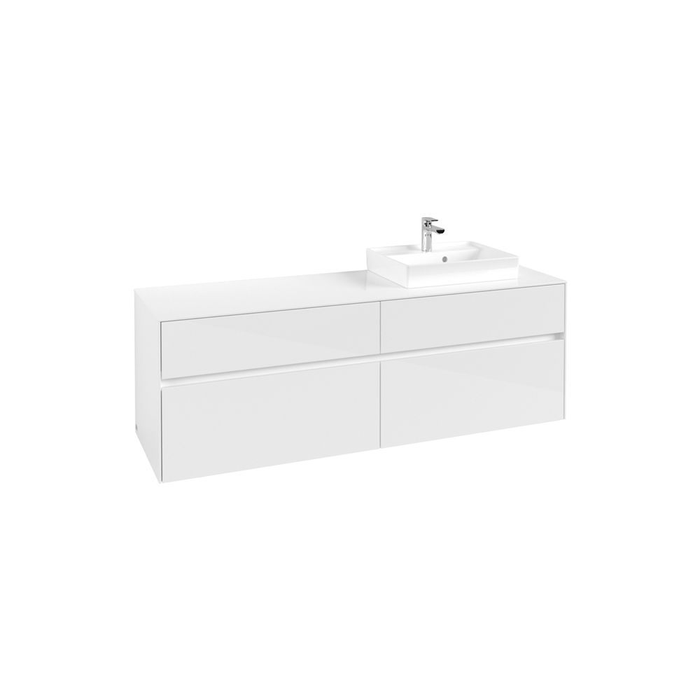 Villeroy & Boch Waschtischunterschrank Collaro 1600x548x500mm 4 Auszüge, Waschbecken... VILLEROY-C07900DH 4065467190691 (Abb. 2)