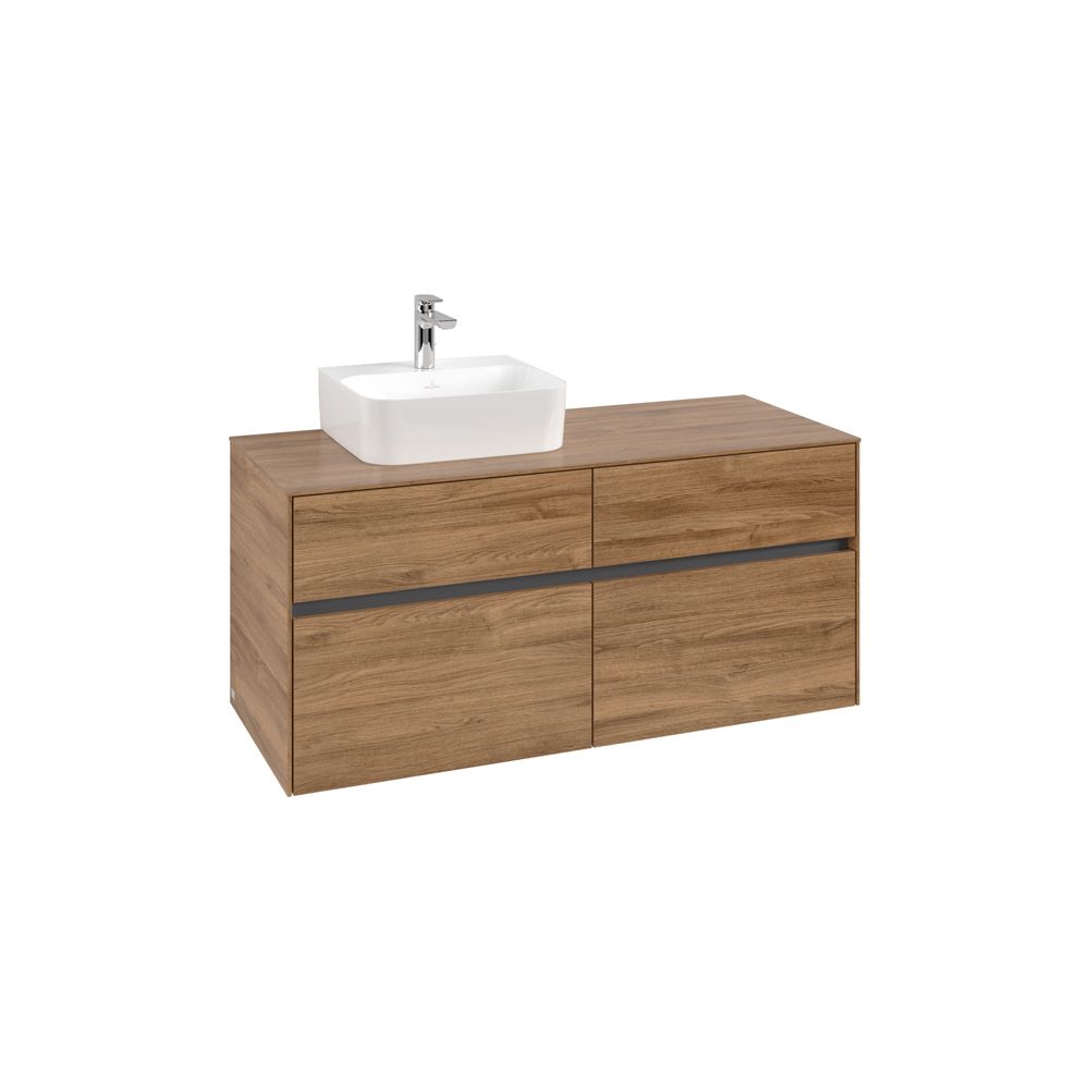 Villeroy & Boch Waschtischunterschrank Collaro C09800 1200x548x500mm Kansas Oak... VILLEROY-C09800RH 4065467212515 (Abb. 2)