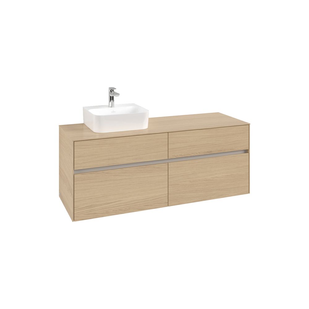 Villeroy & Boch Waschtischunterschrank Collaro C10100 1400x548x500mm Nordic Oak... VILLEROY-C10100VJ 4065467212881 (Abb. 2)