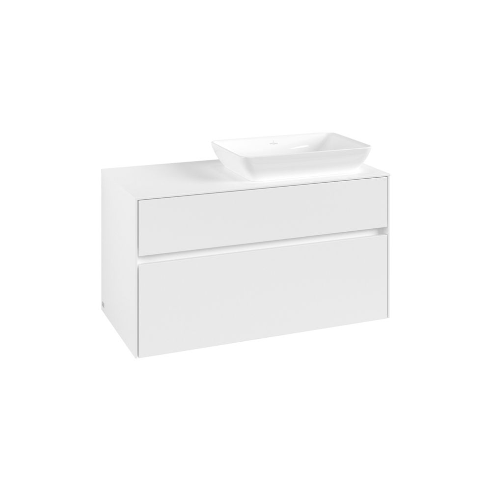 Villeroy & Boch Waschtischunterschrank Collaro C11100 1000x548x500mm White Matt... VILLEROY-C11100MS 4065467215462 (Abb. 2)