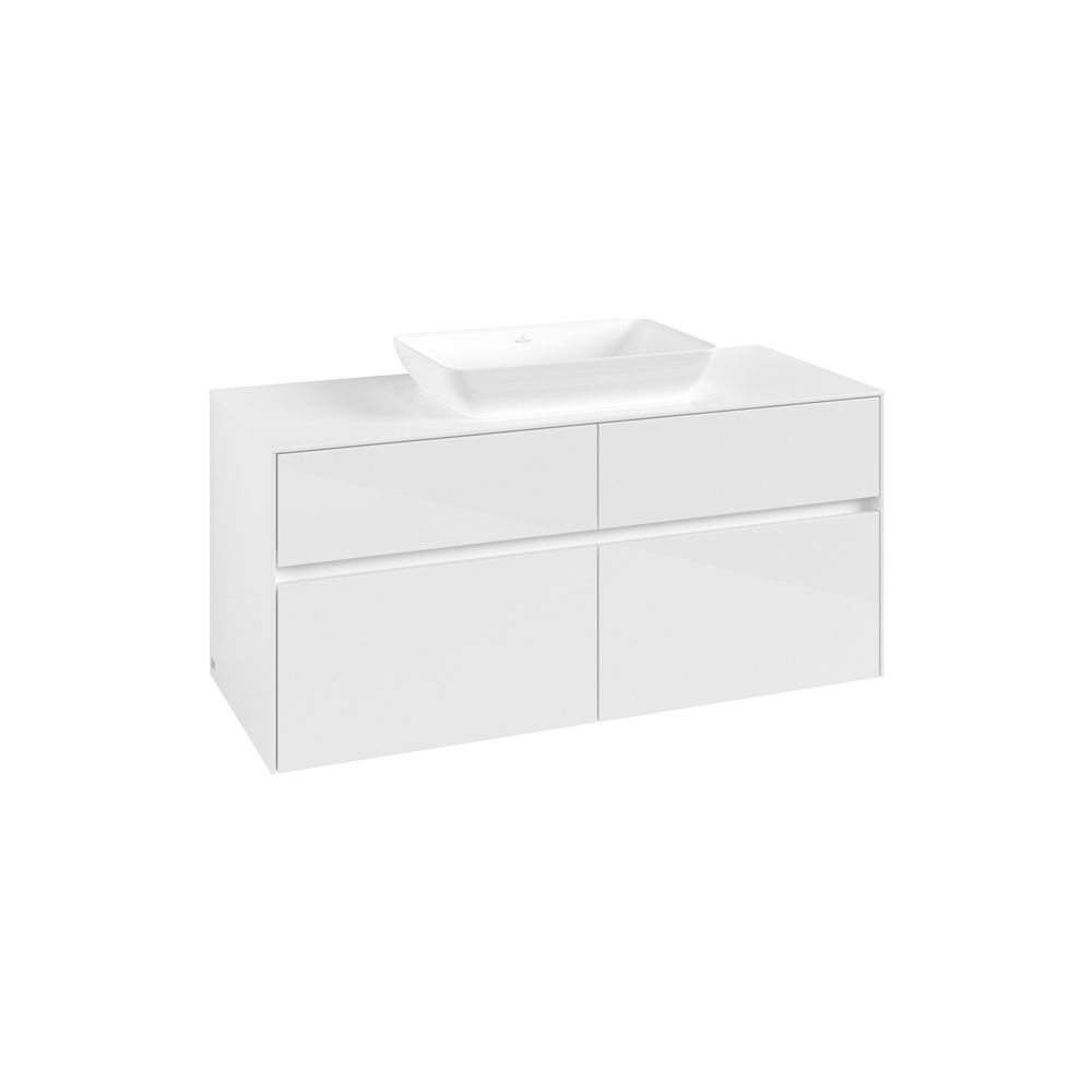 Villeroy & Boch Waschtischunterschrank Collaro C11200 1200x548x500mm Glossy White... VILLEROY-C11200DH 4065467215547 (Abb. 2)