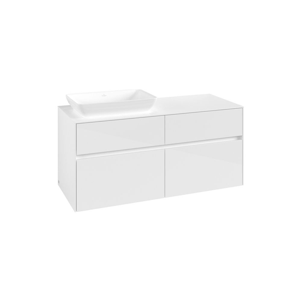 Villeroy & Boch Waschtischunterschrank Collaro C11300 1200x548x500mm Glossy White... VILLEROY-C11300DH 4065467215653 (Abb. 2)