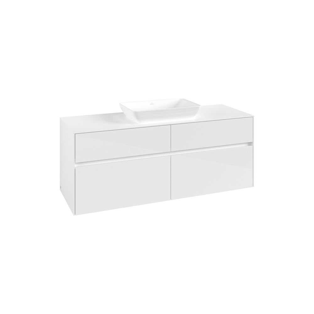 Villeroy & Boch Waschtischunterschrank Collaro C11600 1400x548x500mm Glossy White... VILLEROY-C11600DH 4065467215981 (Abb. 2)