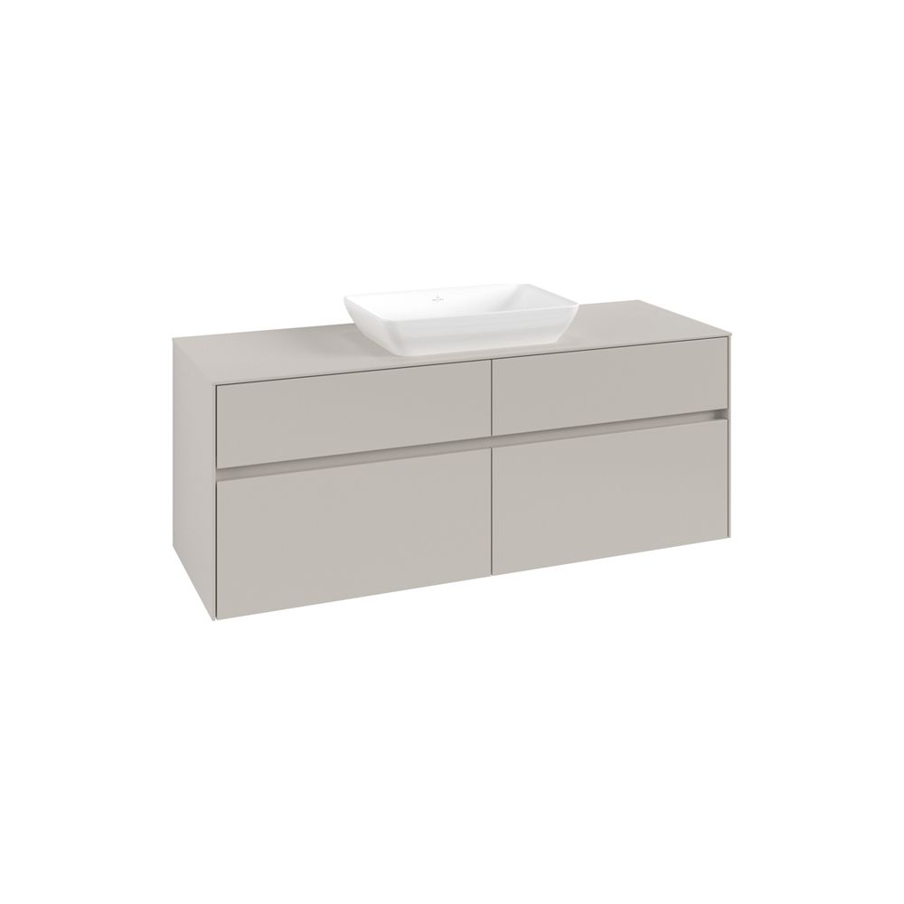 Villeroy & Boch Waschtischunterschrank Collaro C11600 1400x548x500mm Soft Grey... VILLEROY-C11600VK 4065467216087 (Abb. 2)