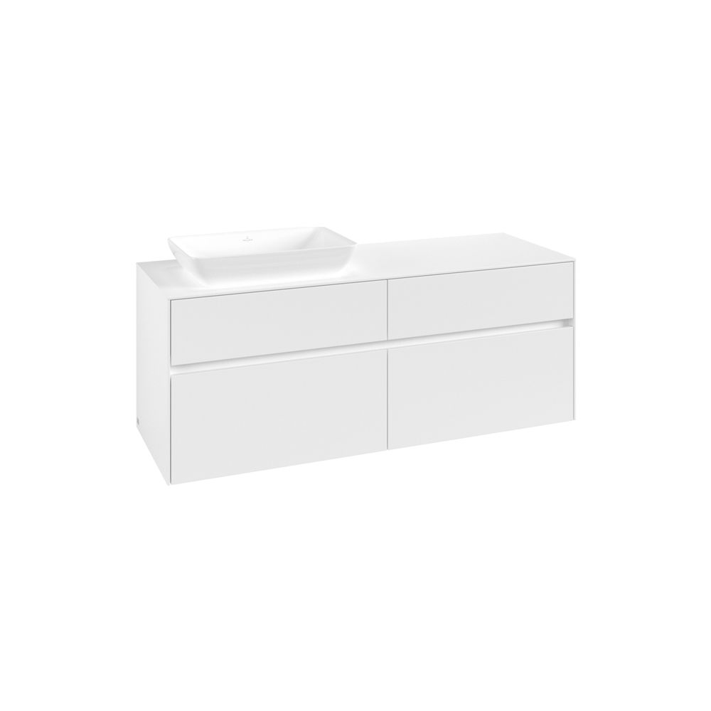 Villeroy & Boch Waschtischunterschrank Collaro C11700 1400x548x500mm White Matt... VILLEROY-C11700MS 4065467216124 (Abb. 2)