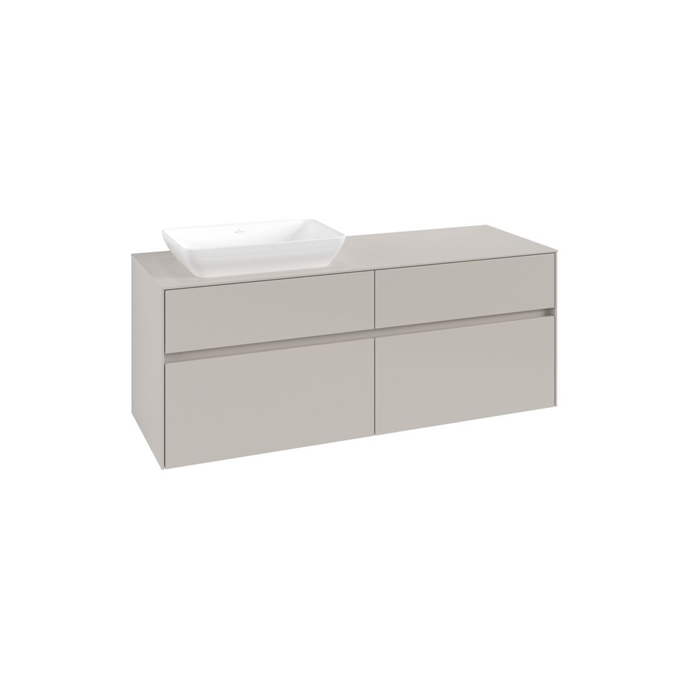 Villeroy & Boch Waschtischunterschrank Collaro C11700 1400x548x500mm Soft Grey... VILLEROY-C11700VK 4065467216193 (Abb. 2)