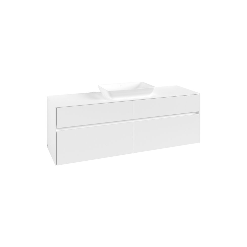 Villeroy & Boch Waschtischunterschrank Collaro C12000 1600x548x500mm White Matt... VILLEROY-C12000MS 4065467216452 (Abb. 2)