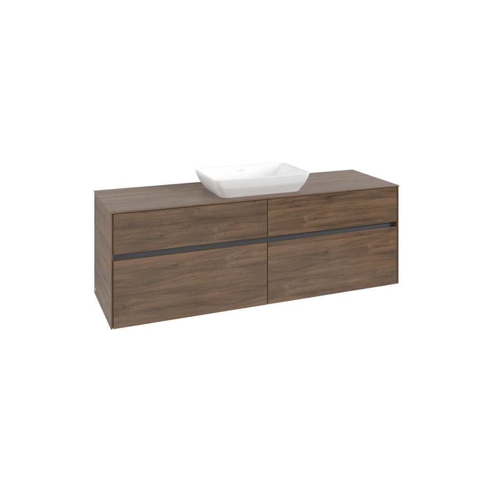 Villeroy & Boch Waschtischunterschrank Collaro C12000 1600x548x500mm Arizona Oak... VILLEROY-C12000VH 4065467216506 (Abb. 2)