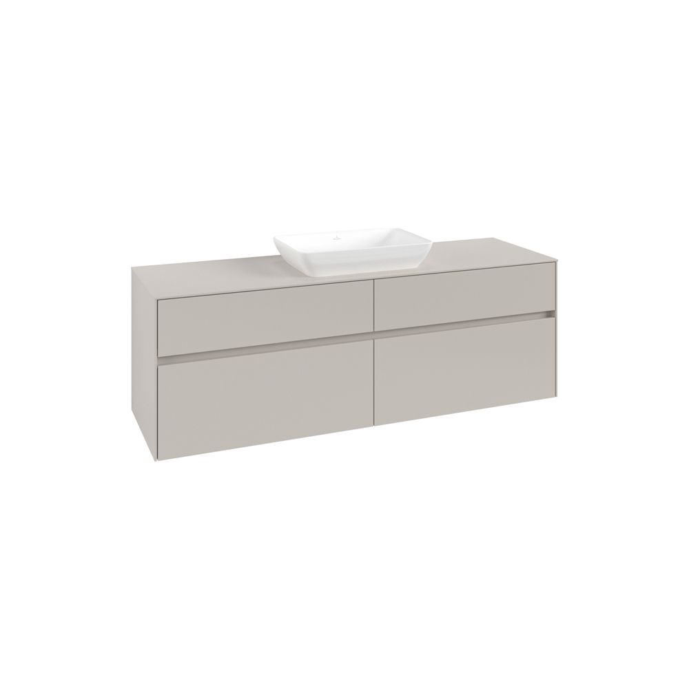 Villeroy & Boch Waschtischunterschrank Collaro C12000 1600x548x500mm Soft Grey... VILLEROY-C12000VK 4065467216520 (Abb. 2)