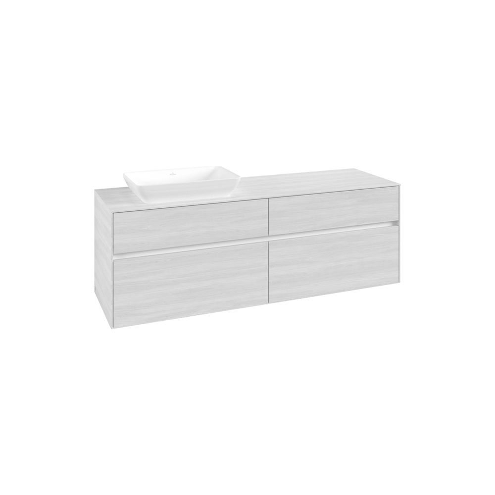 Villeroy & Boch Waschtischunterschrank Collaro C12100 1600x548x500mm White Wood... VILLEROY-C12100E8 4065467216544 (Abb. 2)