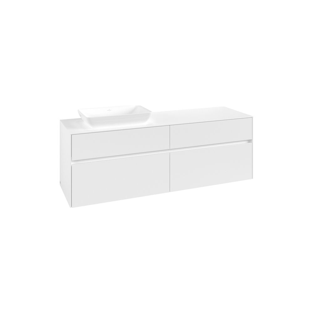 Villeroy & Boch Waschtischunterschrank Collaro C12100 1600x548x500mm White Matt... VILLEROY-C12100MS 4065467216568 (Abb. 2)