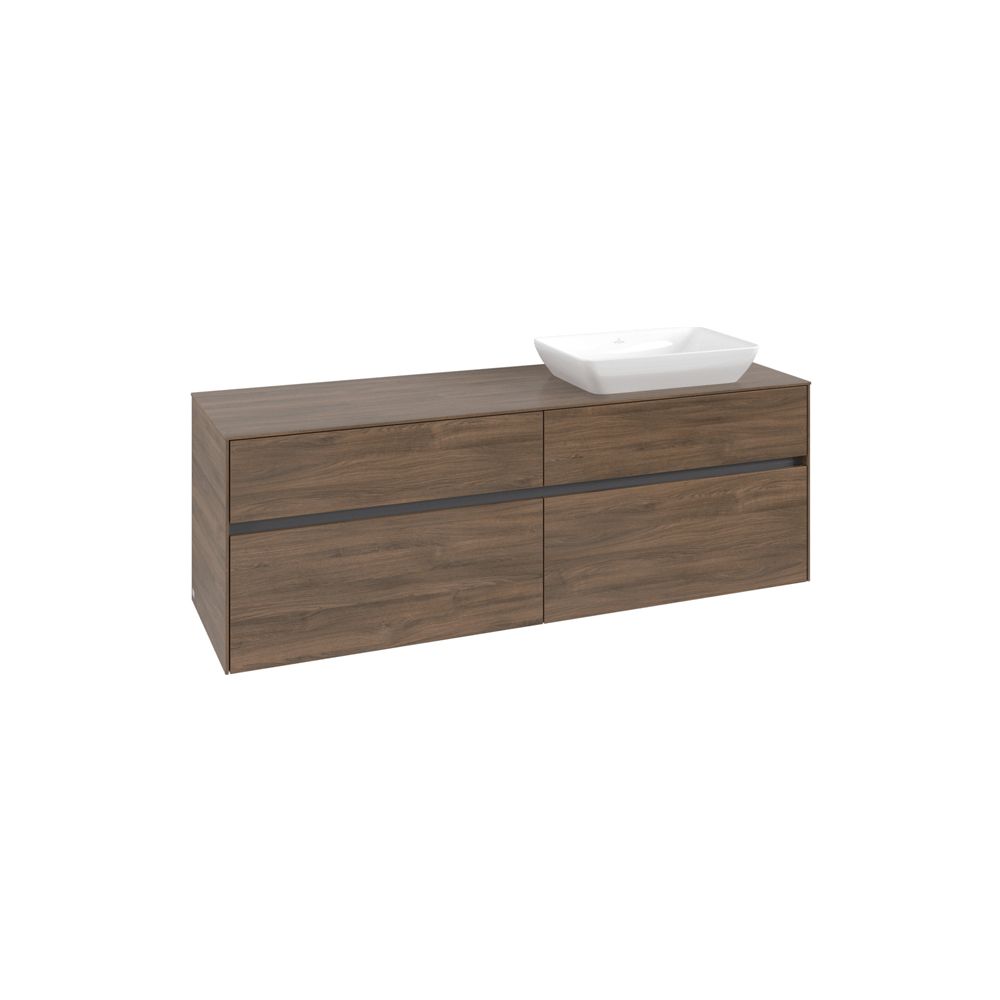 Villeroy & Boch Waschtischunterschrank Collaro C12200 1600x548x500mm Arizona Oak... VILLEROY-C12200VH 4065467216728 (Abb. 2)