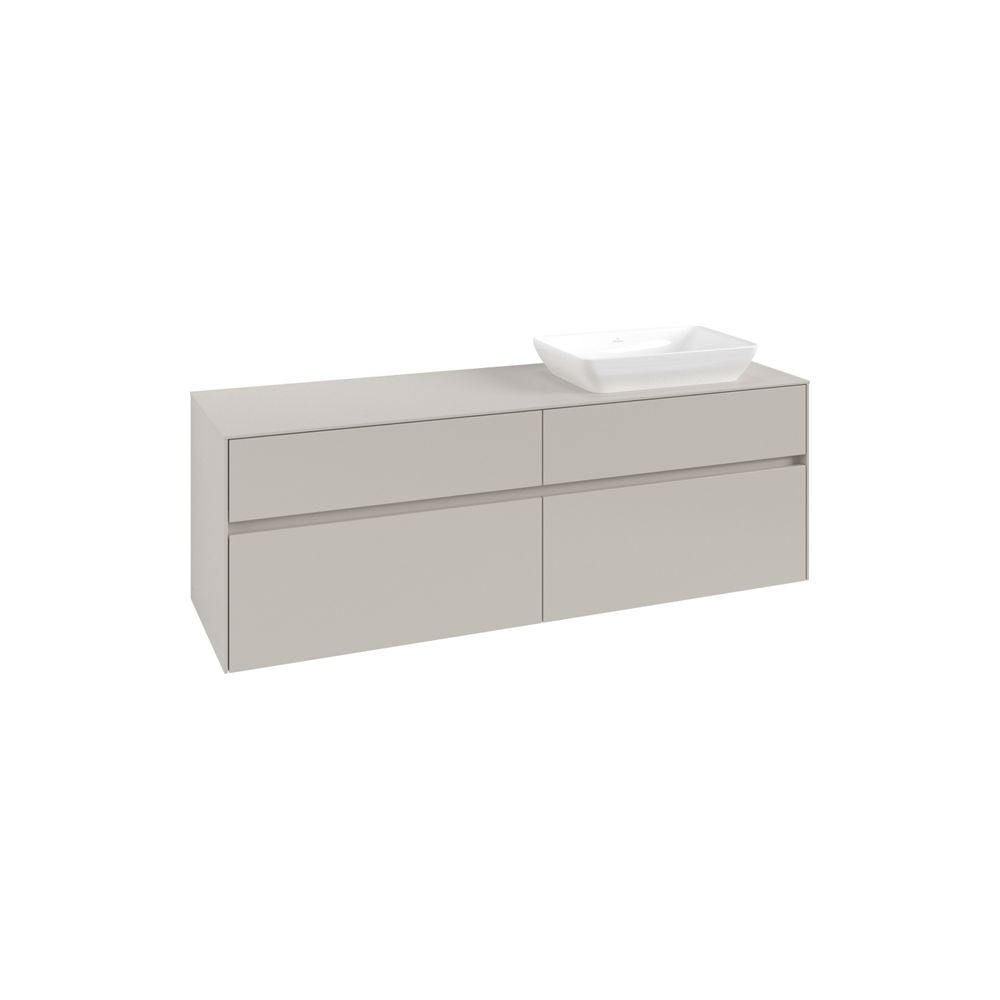 Villeroy & Boch Waschtischunterschrank Collaro C12200 1600x548x500mm Soft Grey... VILLEROY-C12200VK 4065467216742 (Abb. 2)