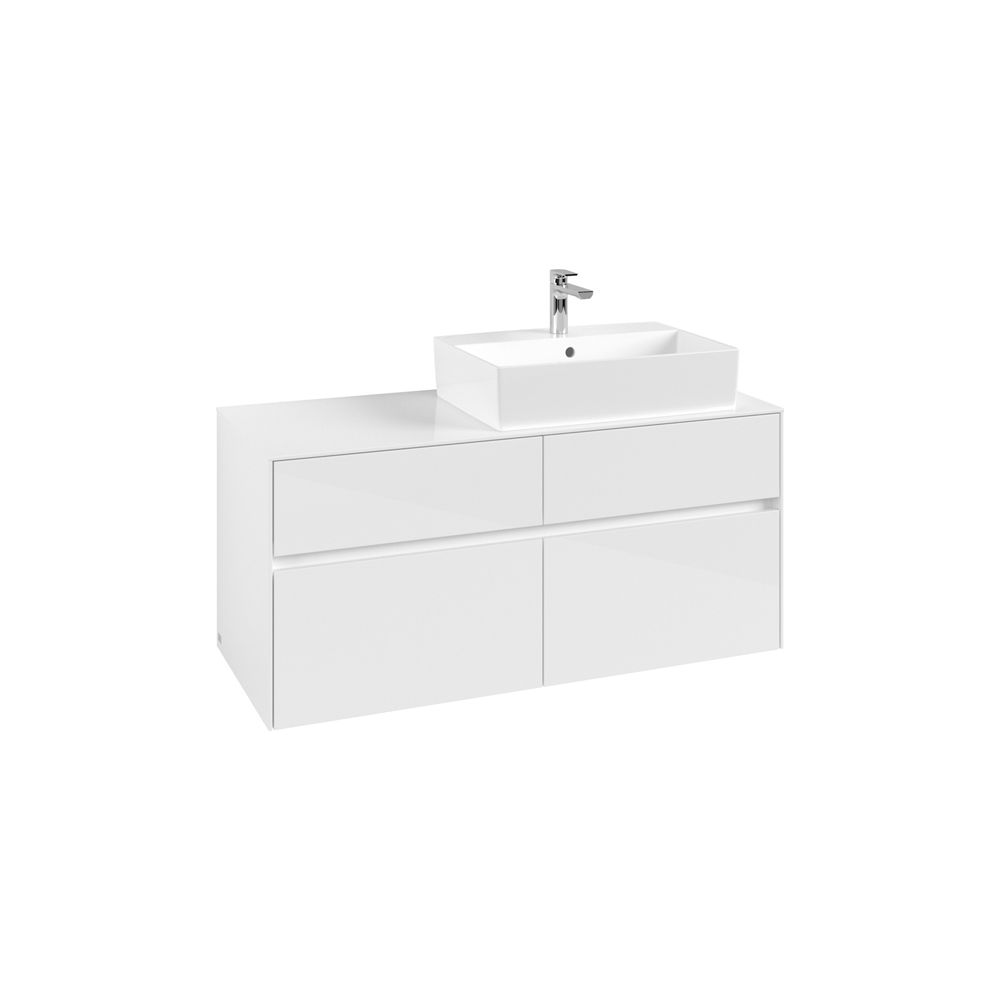 Villeroy & Boch Waschtischunterschrank Collaro C13000 1200x548x500mm Glossy White... VILLEROY-C13000DH 4065467214229 (Abb. 2)