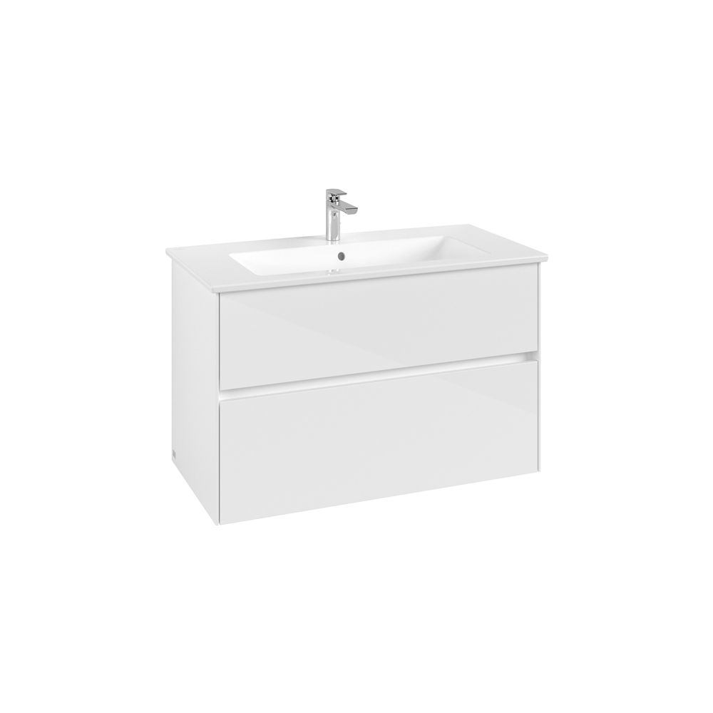 Villeroy & Boch Waschtischunterschrank Collaro C14500 472x6095x961mm Glossy White... VILLEROY-C14500DH 4065467350835 (Abb. 2)