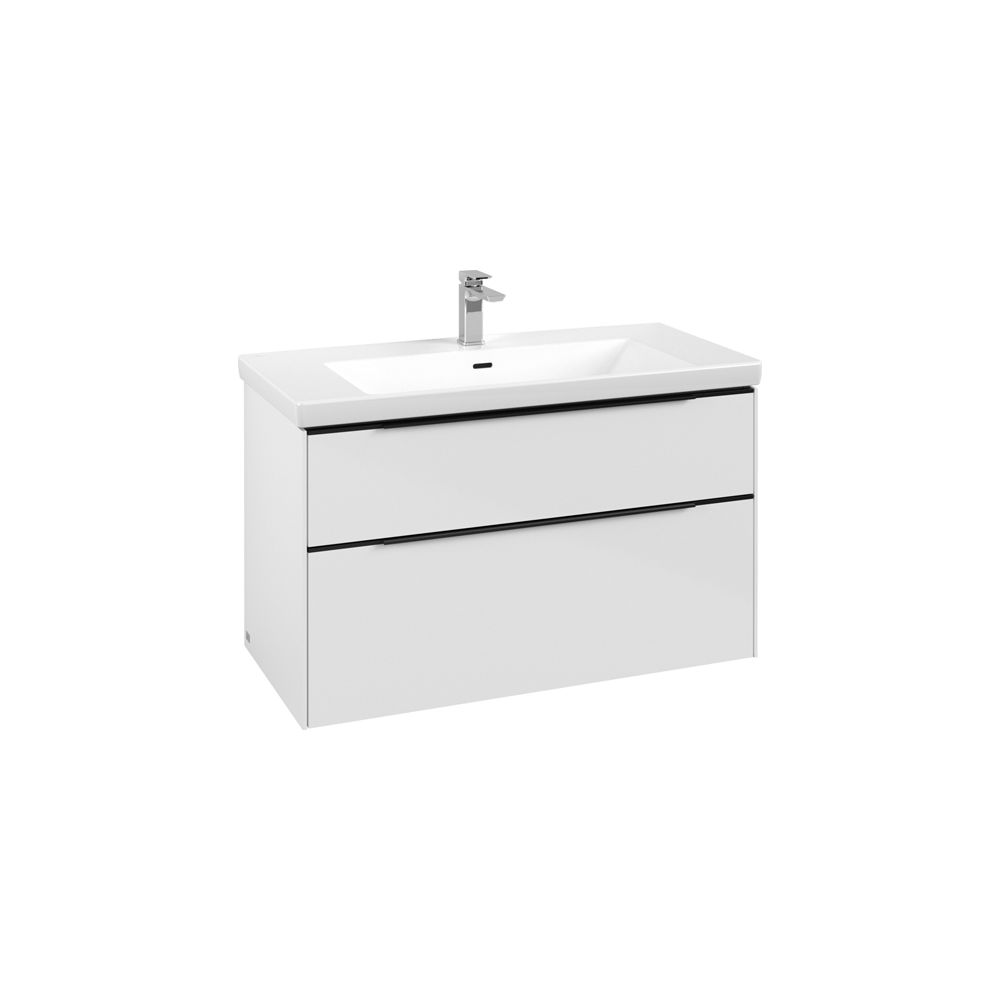 Villeroy & Boch Waschtischunterschrank Subway 3.0 01 973x576x462mm 2 Auszüge, Wascht... VILLEROY-C57001VE 4062373824184 (Abb. 2)