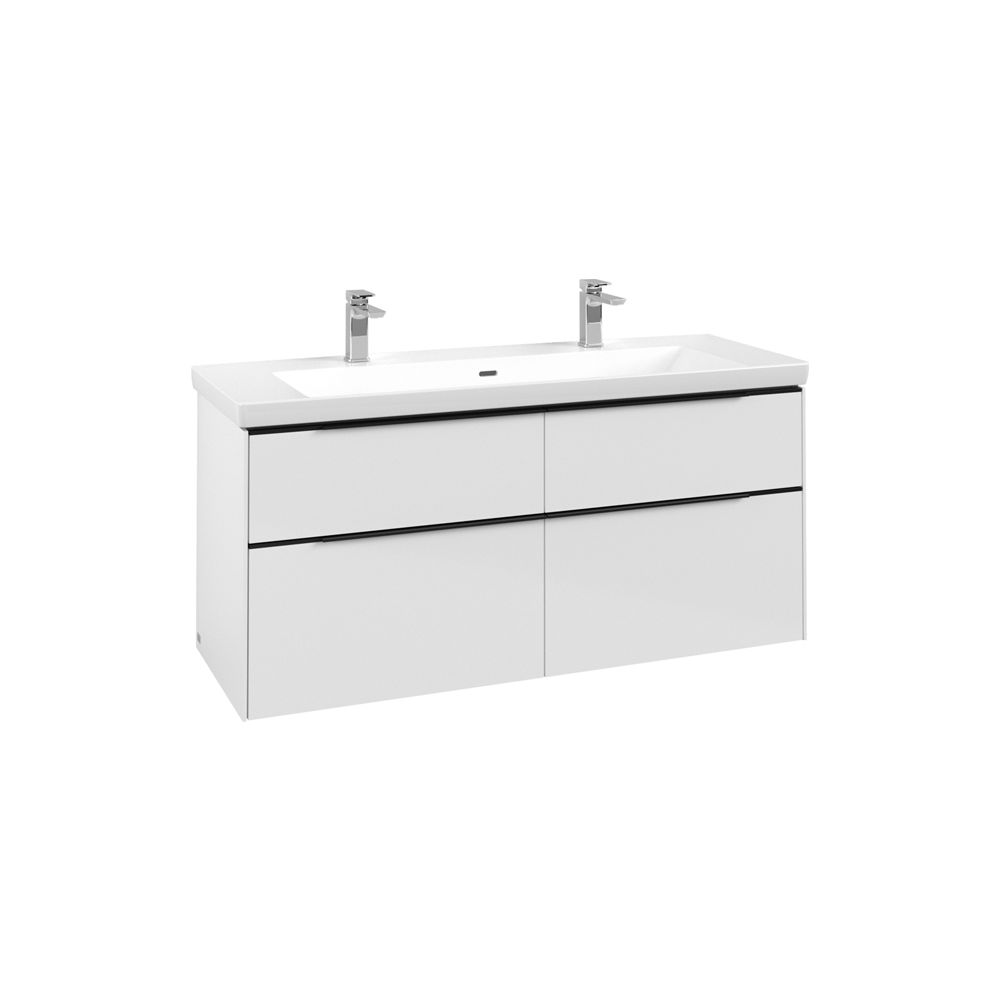 Villeroy & Boch Waschtischunterschrank Subway 3.0 C60201 1272x576x462mm 4 Auszüge, W... VILLEROY-C60201VE 4065467160762 (Abb. 2)