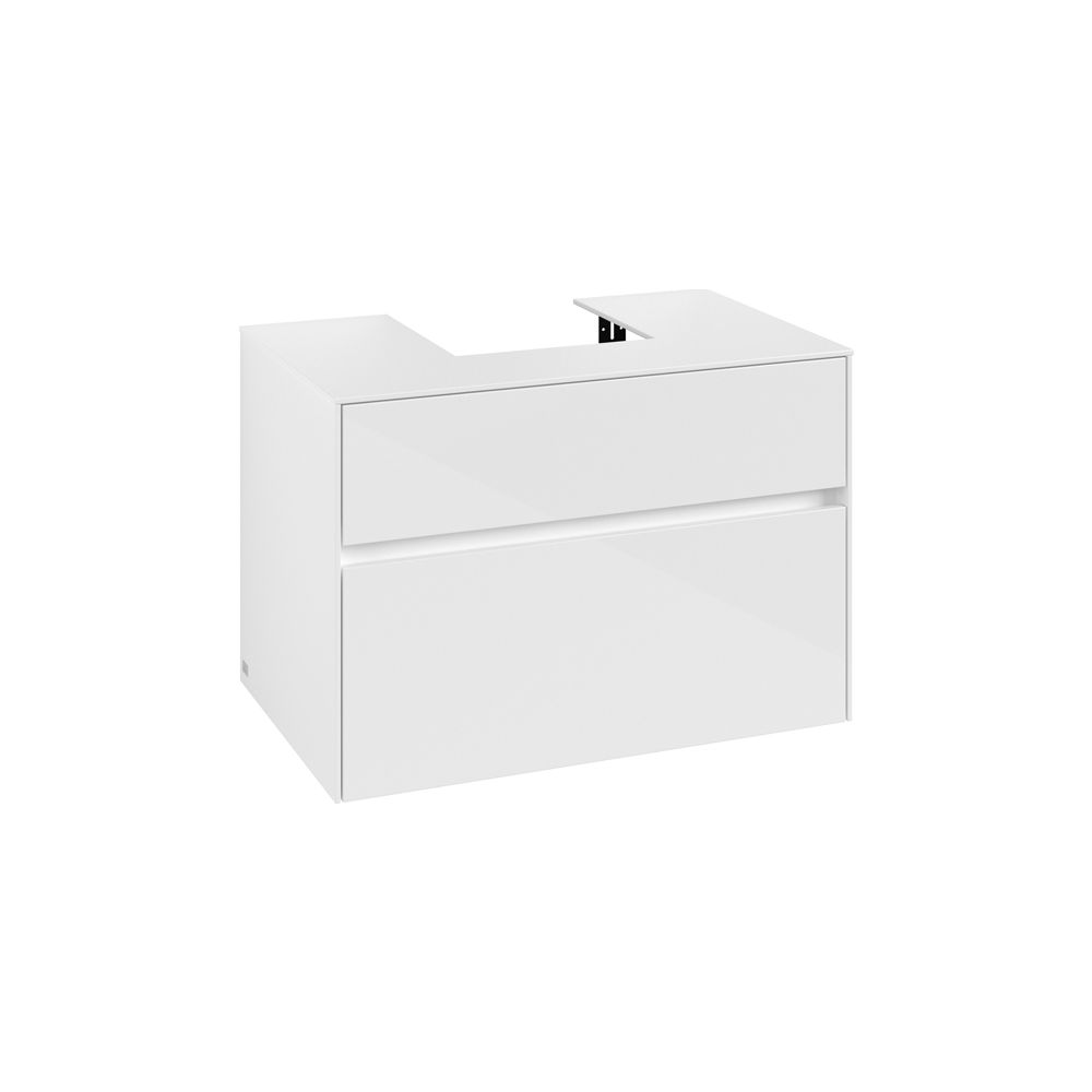 Villeroy & Boch Waschtischunterschrank Collaro C09300 800x548x500mm Glossy White... VILLEROY-C09300DH 4065467211914 (Abb. 1)