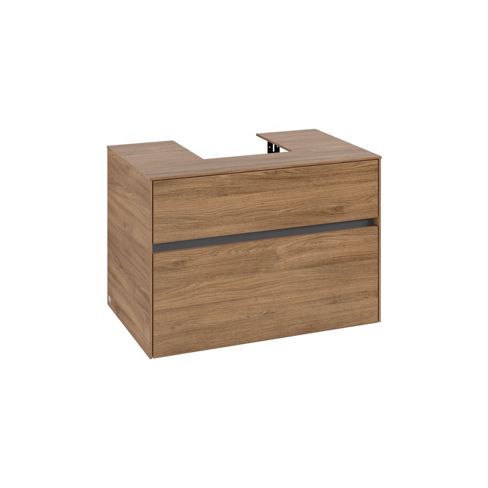 Villeroy & Boch Waschtischunterschrank Collaro C09300 800x548x500mm Kansas Oak... VILLEROY-C09300RH 4065467211969 (Abb. 1)