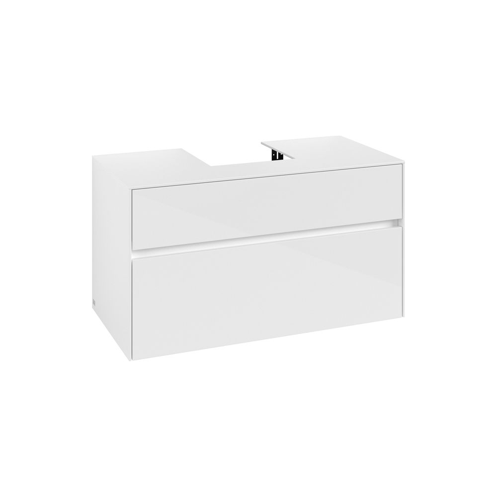 Villeroy & Boch Waschtischunterschrank Collaro C09400 1000x548x500mm Glossy White... VILLEROY-C09400DH 4065467212027 (Abb. 1)