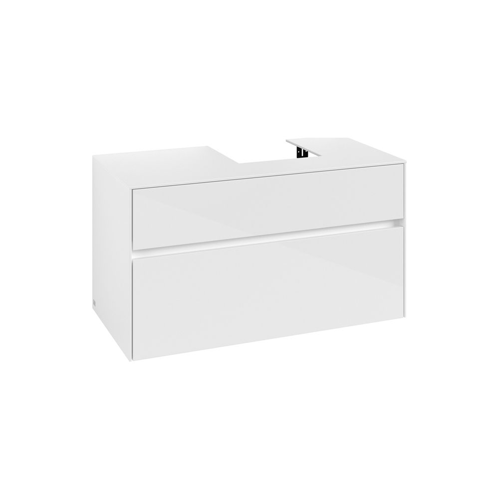 Villeroy & Boch Waschtischunterschrank Collaro C09600 1000x548x500mm Glossy White... VILLEROY-C09600DH 4065467212249 (Abb. 1)