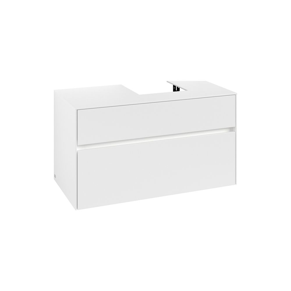 Villeroy & Boch Waschtischunterschrank Collaro C096B0 1000x548x500mm mit Beleuchtung... VILLEROY-C096B0MS 4065467217220 (Abb. 1)