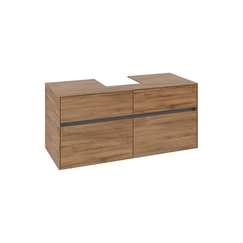 Villeroy & Boch Waschtischunterschrank Collaro C09700 1200x548x500mm Kansas Oak... VILLEROY-C09700RH 4065467212409 (Abb. 1)