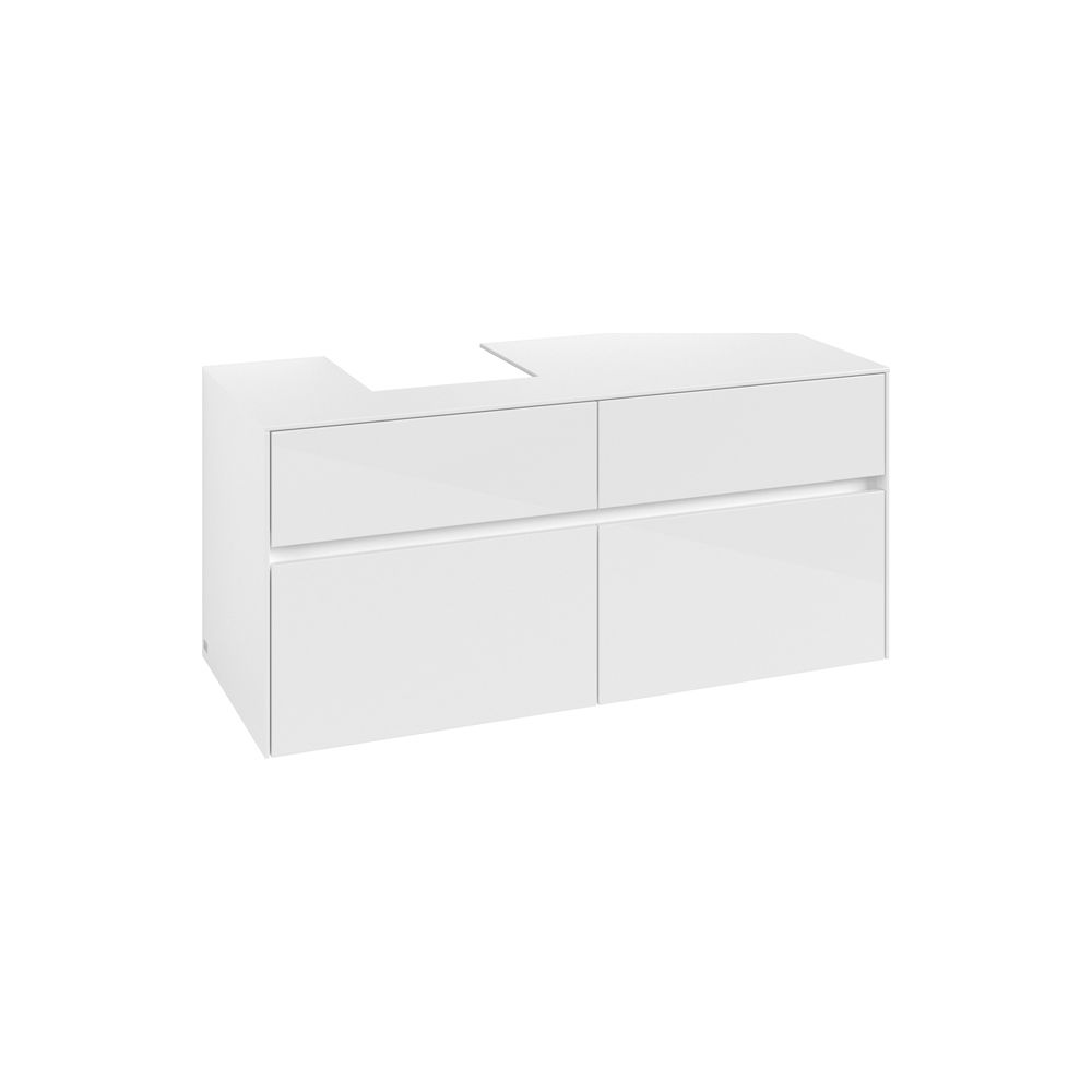 Villeroy & Boch Waschtischunterschrank Collaro C09800 1200x548x500mm Glossy White... VILLEROY-C09800DH 4065467212461 (Abb. 1)