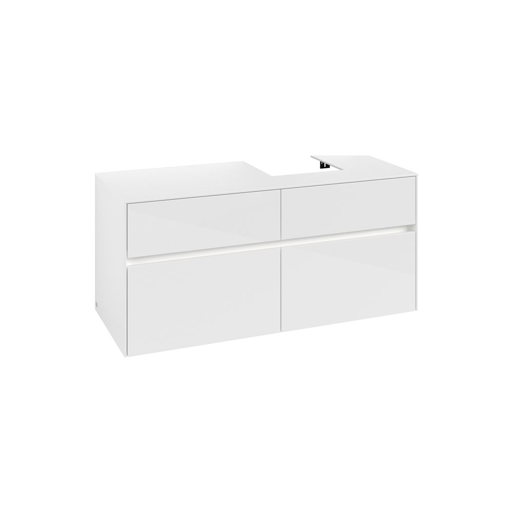 Villeroy & Boch Waschtischunterschrank Collaro C099B0 1200x548x500mm mit Beleuchtung... VILLEROY-C099B0DH 4065467217527 (Abb. 1)